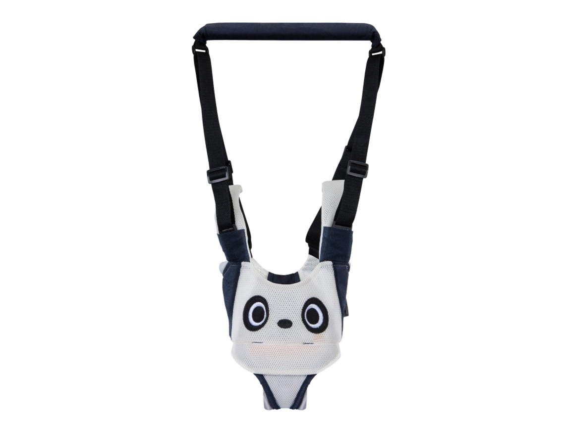 Cinto de Andar para Bebê Tipo Cesto Ajuda de Aprendizagem de Caminhada Ajustável Azul Branco Panda XIAOMOYU