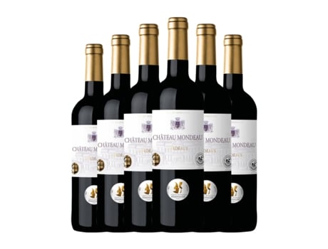 Vinho branco MAISON LE STAR Château Mondeau Bordeaux Sem Álcool (0.75 L - 6 Unidades)