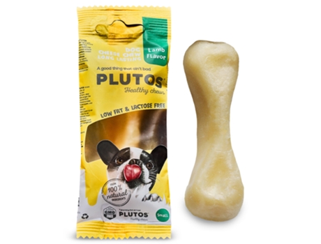 Osso Comestível PLUTOSde Cordeiro para Cão Plutos (Tamanho: grande)