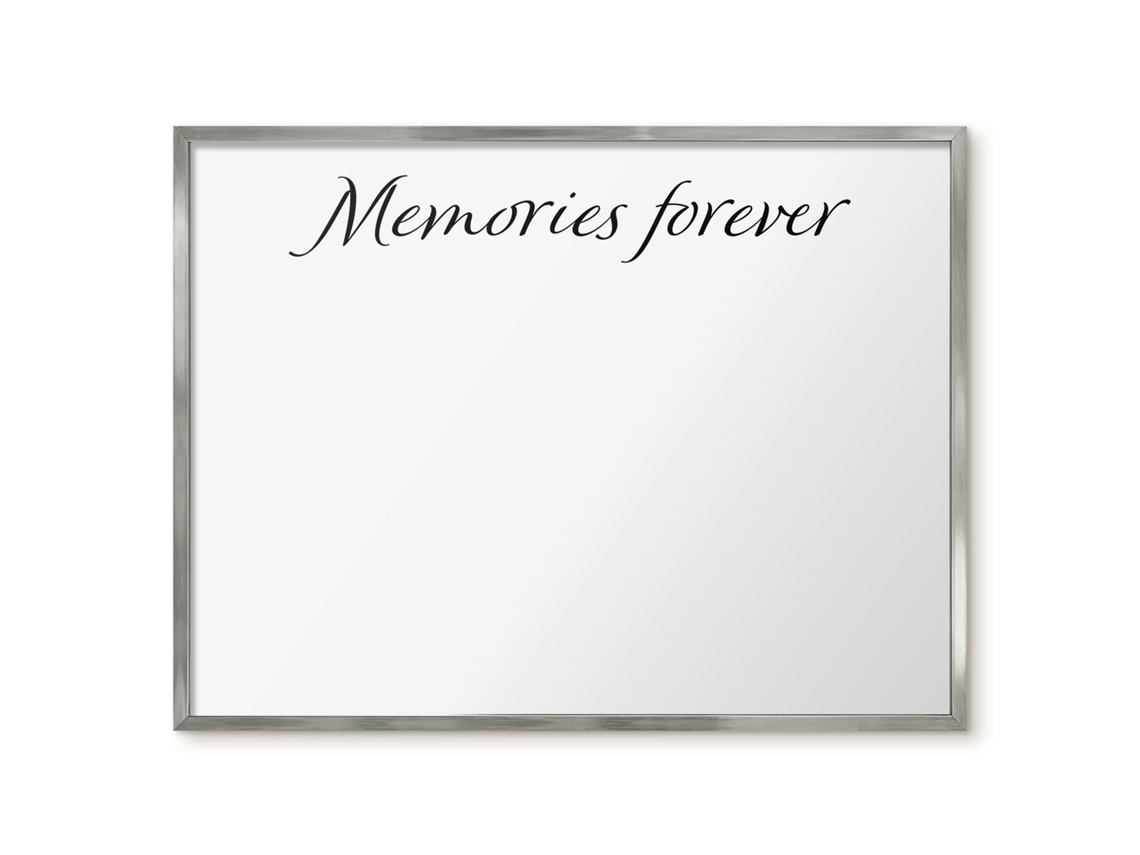 Magnetic Board Memories Forever For The Living Room Espelharte (80x60 Cm)