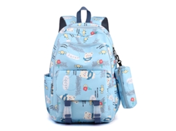 Mochila KOHREE Estudante Bolsa de Lona Bolsa de Computador Bolsa de Viagem