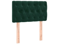 Cabeceira de Cama Veludo 80x7x78/88 Cm Verde escuro MAISON EXCLUSIVE