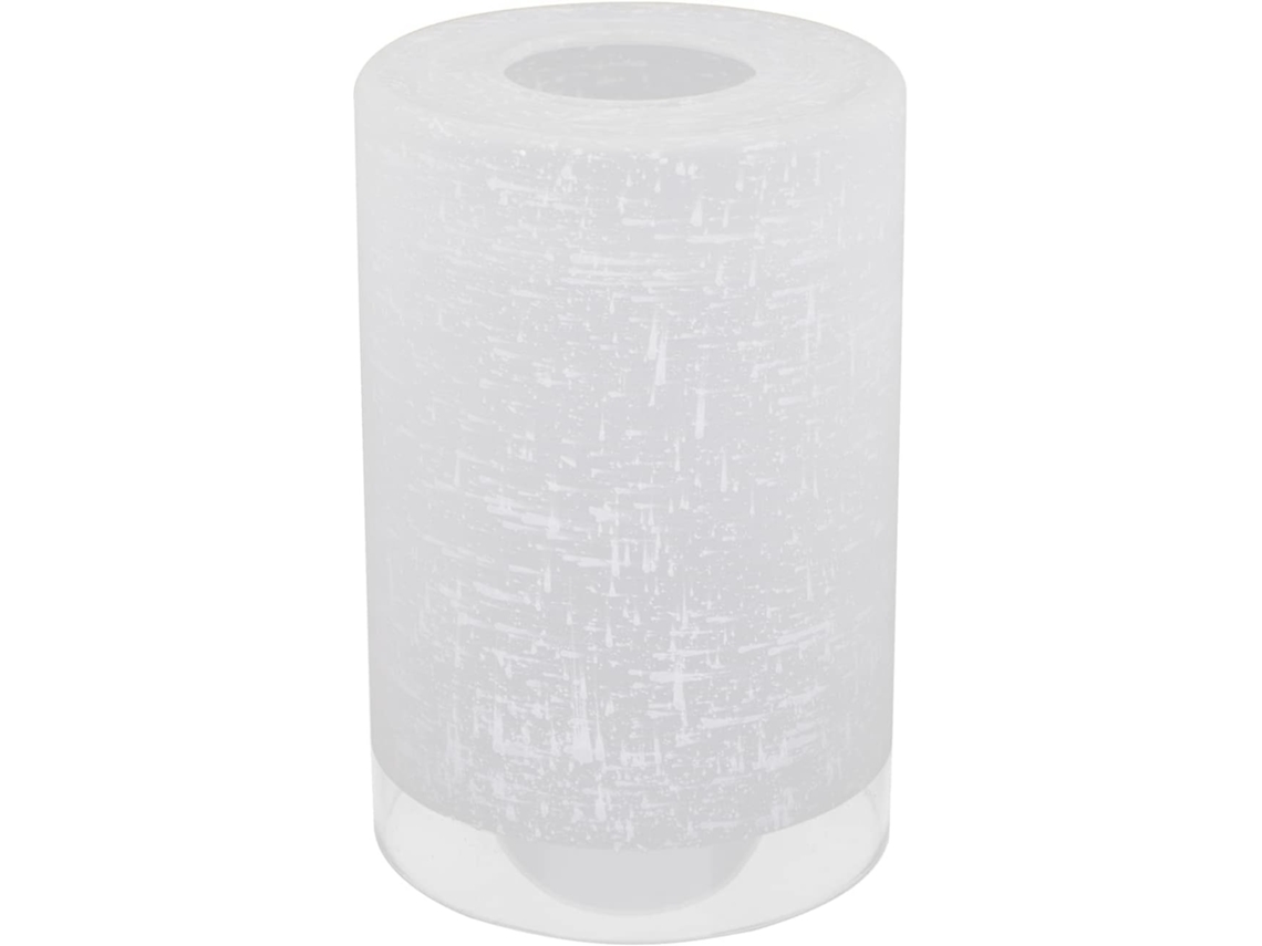 Abajur Cilíndrico De Vidro Fosco Para Luminárias - Acessório De Reposição