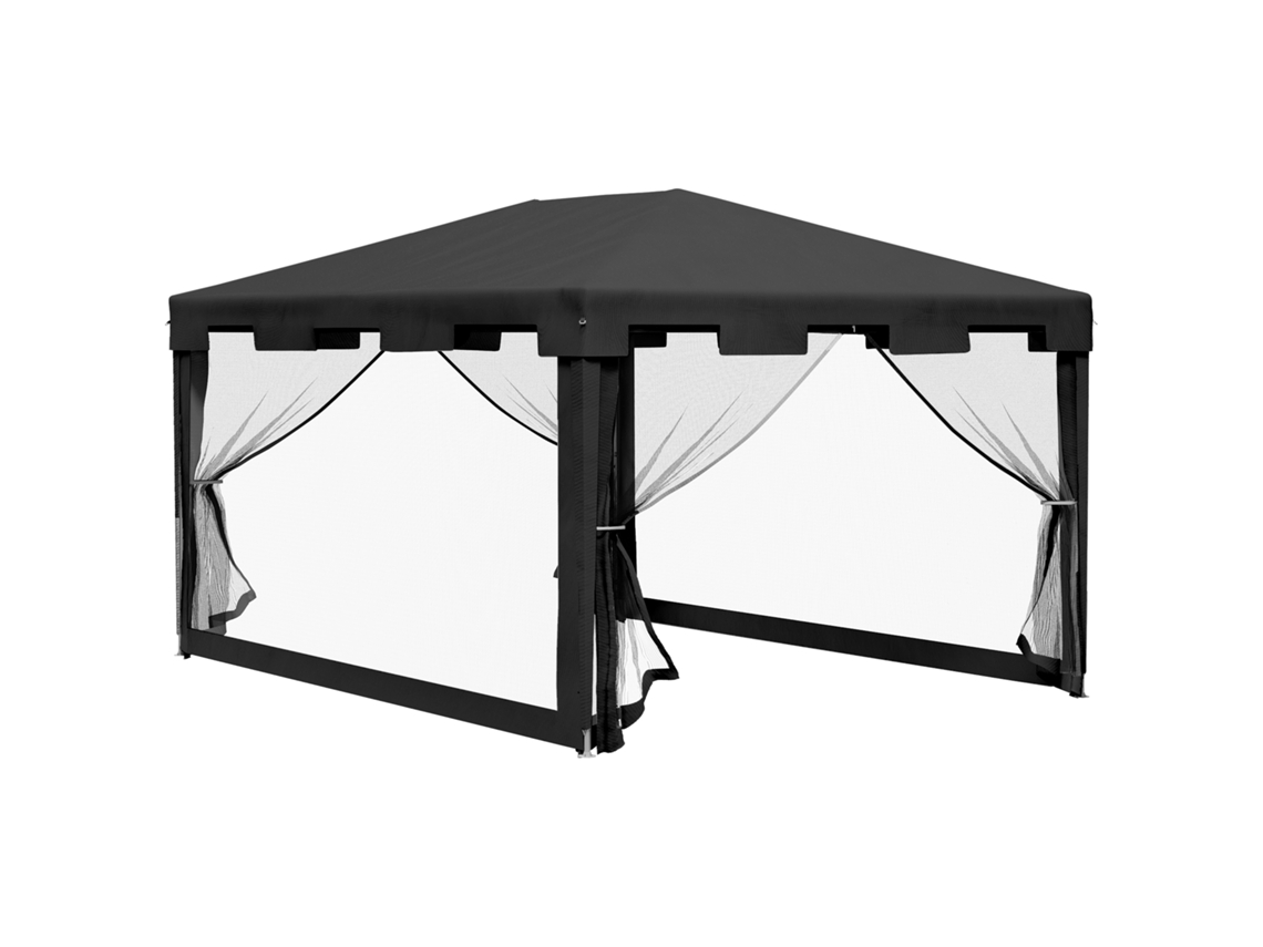 Pavilhão Festa 4x3 M Tela Varanda Cinza Escuro VELTRIX