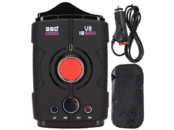 Detector de Radar LAXISCREED V8 360° com Alarme de Voz