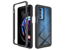 Para Motorola Edge 20 Pro Starry Sky Solid Color Series Pc À Prova De Choque Capa Protetora De Tpu