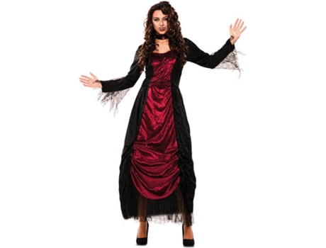 Fato de Mulher  Vampira Elegante (Tam: S)