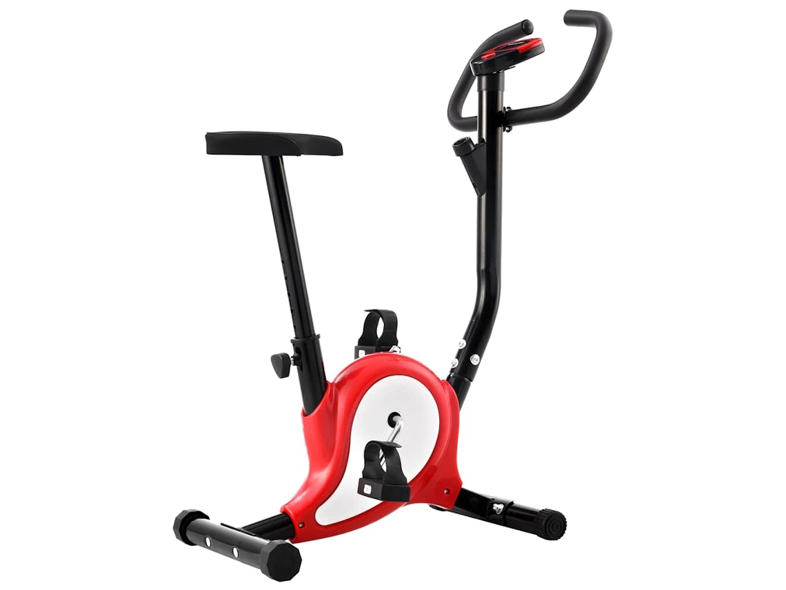 Exercise Bike, Exercise Bikes Vidaxl Vermelho Metal