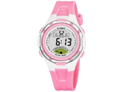 Reloj Digital Deportivo Impermeable Para Niñas Synoke Con Alarma Y Cronómetro Led Rosa