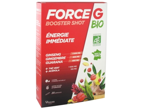 Force gBooster Shot Bio 20 Ampolas VITAVEA