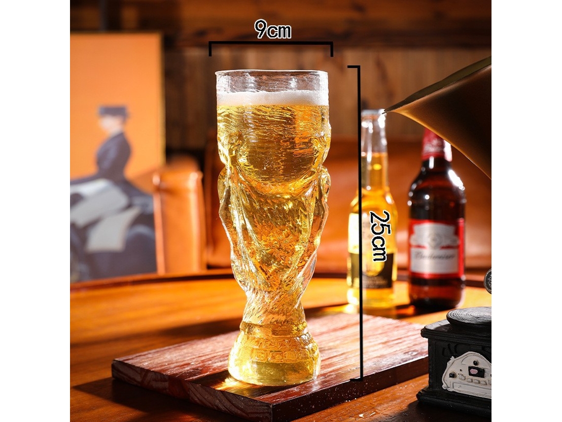Caneca de Cerveja de Futebol de 20 Onças AQUAFORGE (591 Ml)