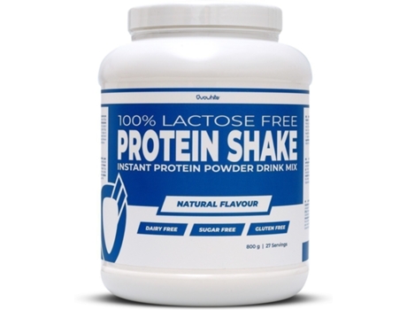 Proteína OVOWHITE Instant Batido De Al Instante Completamente Libre De Lácteos (800 Gr  - Natural)