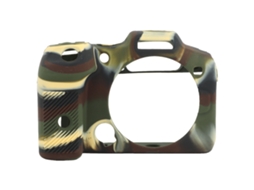 Fundas De Silicona Para Cámara R7 Antideslizante Protectora Camuflaje Case Cover Soft