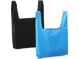 Saco de Compras Reutilizável 2 Pack Saco de Supermercado Lavável Eco friendly Nylon Saco Dobrável para Uso Diário GOKOCO