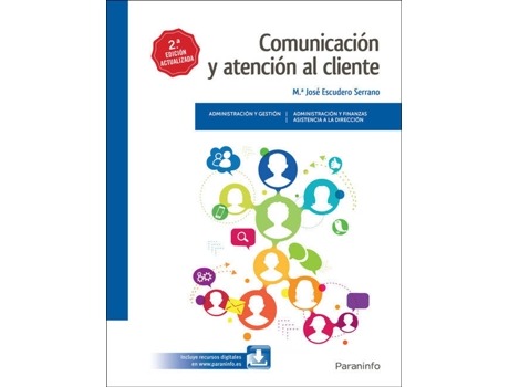 ZEBLAZE - Livro Comunicación y atención al cliente de M.ª José Escudero Serrano Livro Comunicación y atención al cliente de M.ª José Escudero Serrano