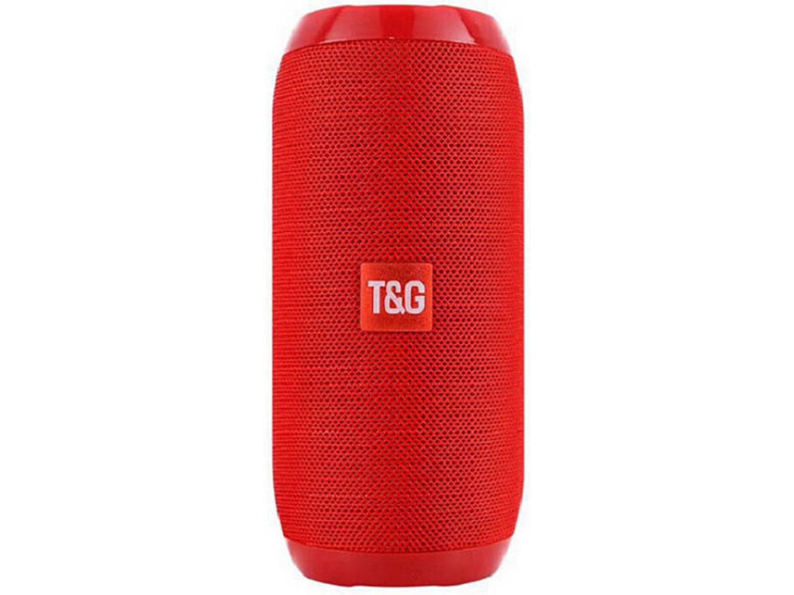 Coluna Bluetooth RITTEREC TG117 (Vermelho - 10 W - Alcance: até 10 m)