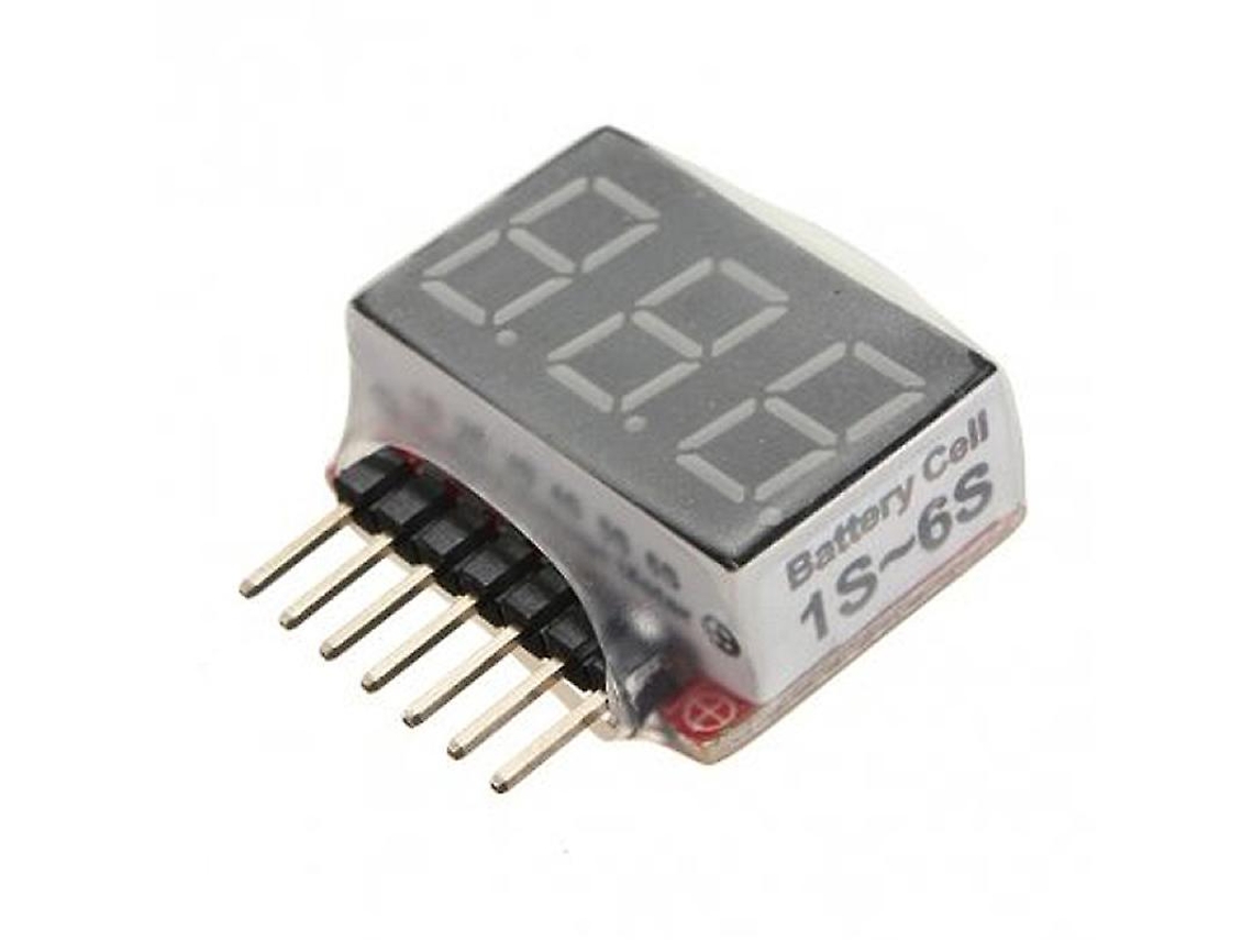 1pcs Monitor De Tensão Da Bateria Lipo Allinless