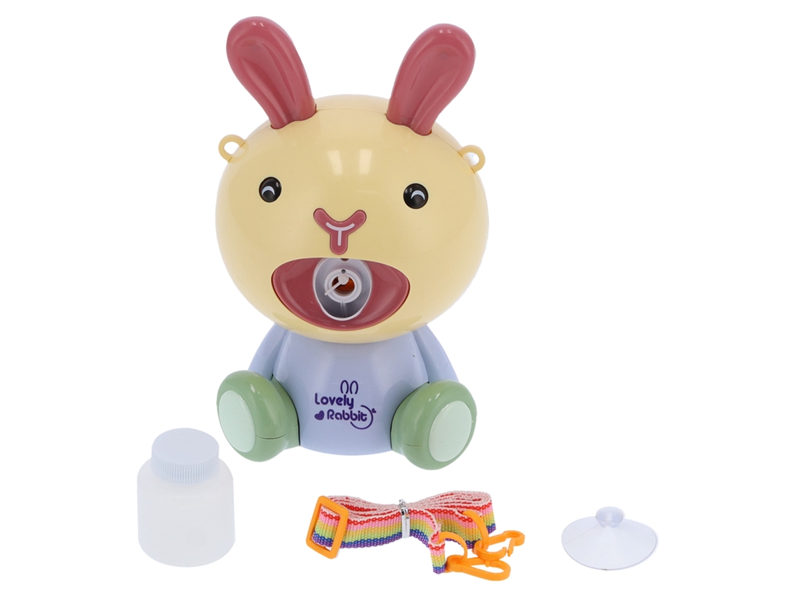 Mali máquina de Bolhas Automática com Música e Luz Brinquedo Elétrico Infantil para Exterior
