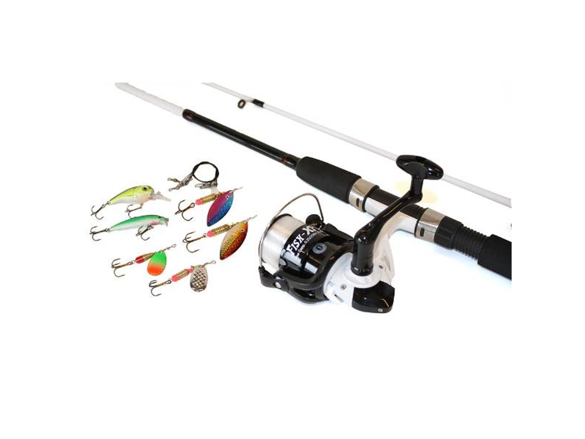 Set Spinning Pro 210cm C/ Carreto + Linha + Acessórios