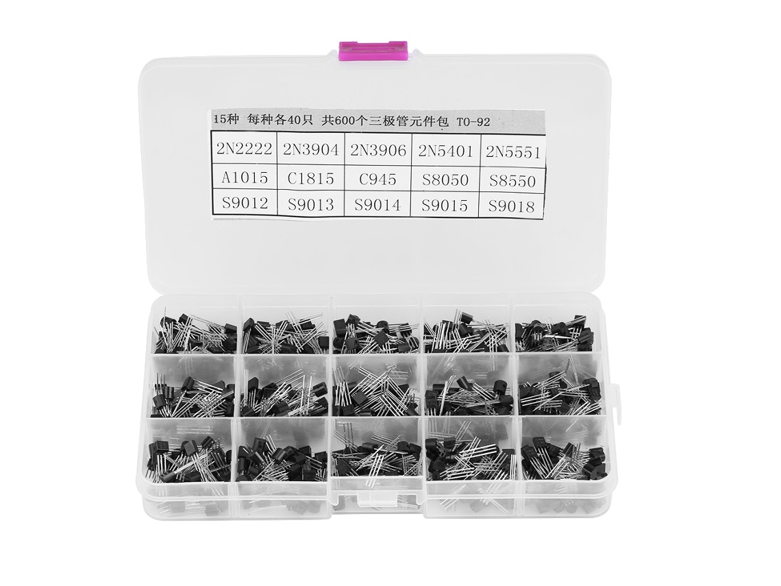 KIT DE TRANSISTORES TO-92 600 PEÇAS HKJ