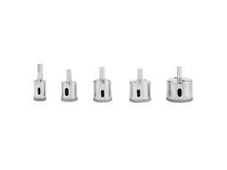 Conjunto De Brocas Diamantadas 5x 20 42 Mm Para Corte De Azulejos, Vidros, Mármores E Granitos Slowmoose