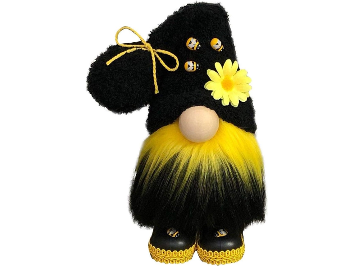 Gnomos de Abelha Gnomos de Pelúcia Dia Mundial Da Abelha Boneca de Brinquedo de Pelúcia Sem Rosto Decoração Artesanal Enfeites Agradáveis