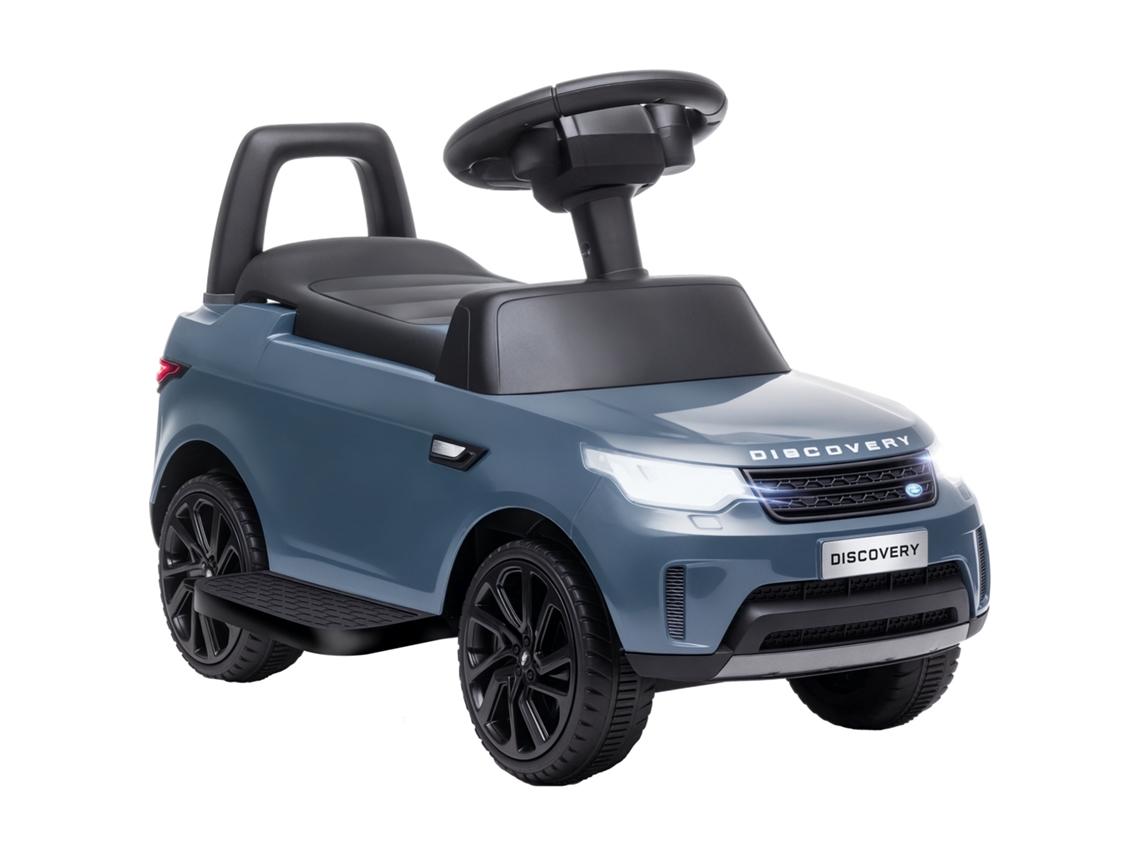 Carrinho Elétrico Infantil 6v, Land Rover, Modo de Condução/empurrar, Faróis, Música, Azul Claro