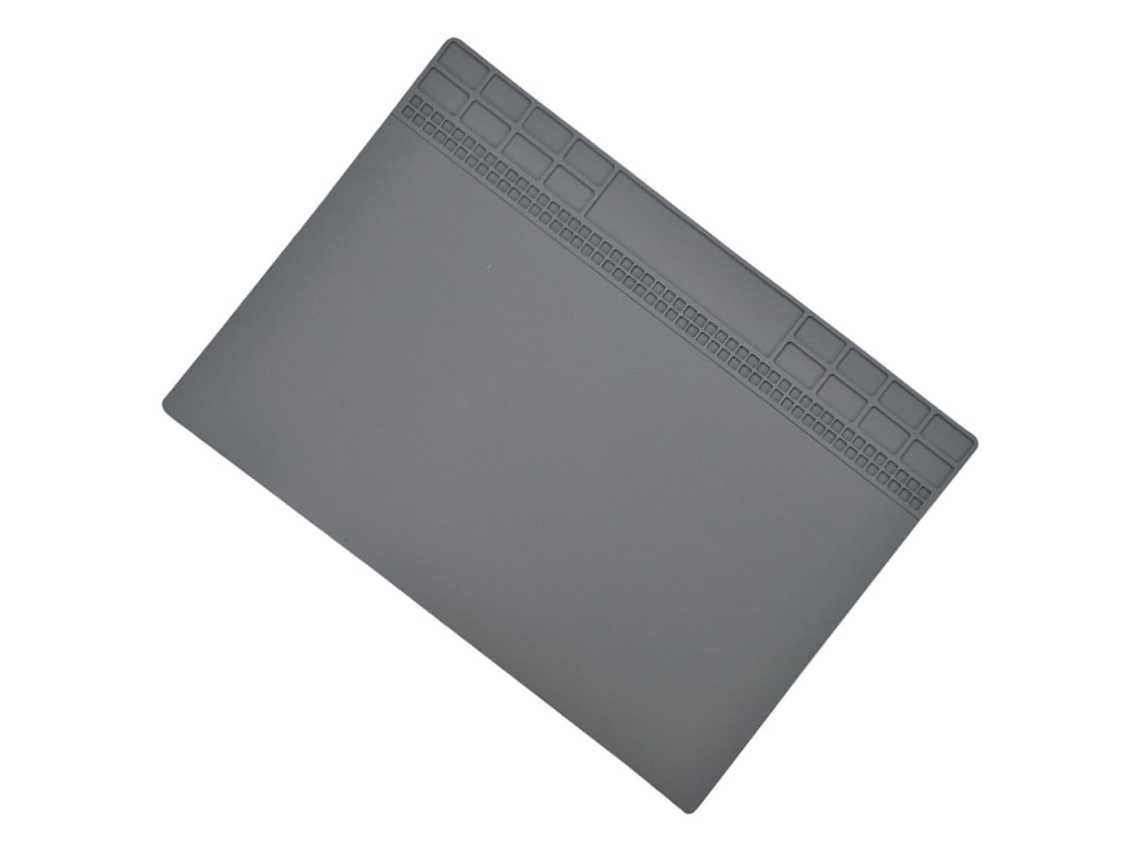 Tapete De Reparo Silicone Antiestático Com Compartimentos Para
