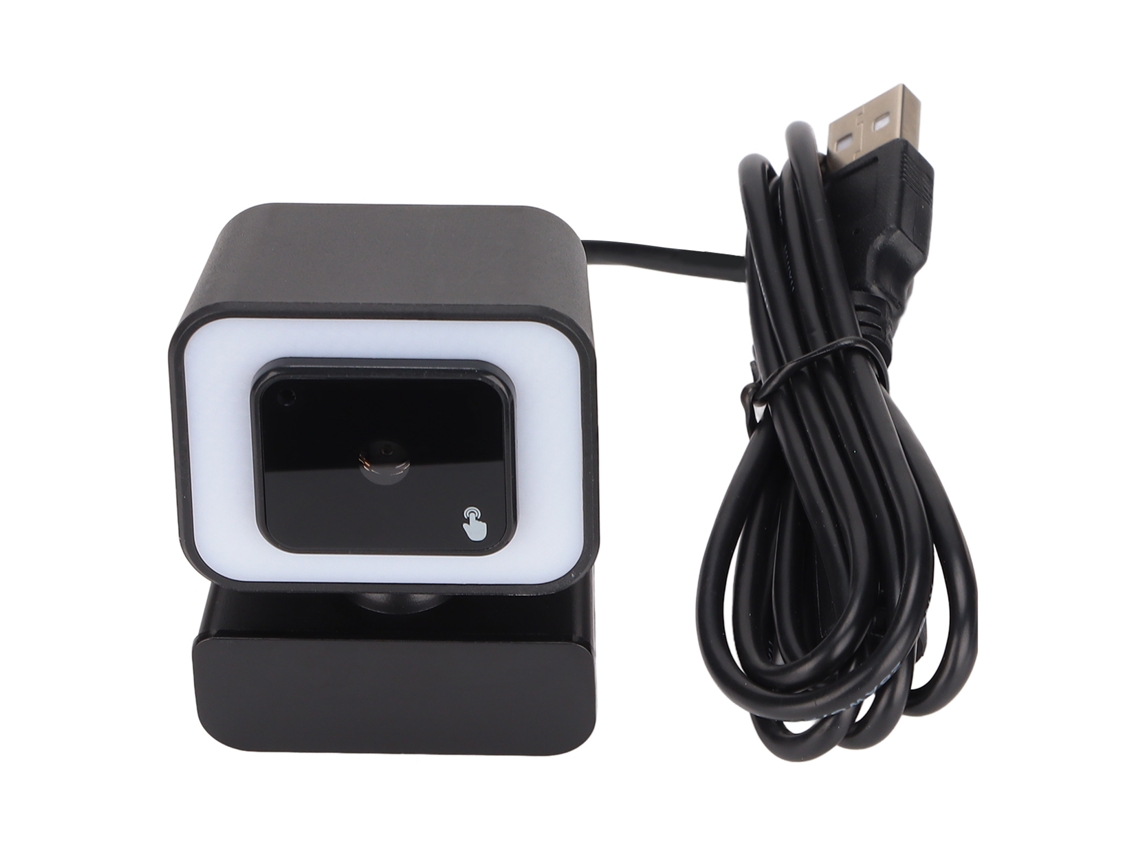Câmera De Computador 2560x1920 2k Autofoco Webcam Usb2.0 Com Luz De Preenchimento E Microfone
