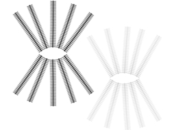 Clipes Para Fichário Toyandona, 20 Unidades, Anéis De Plástico Para Escritório, Presilha Para Folhas Soltas Com Função