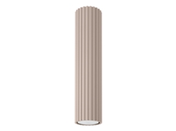 Candeeiro De Teto Karbon De Alumínio Cinza Claro 30x6.5x6.5cm Sollux Lighting