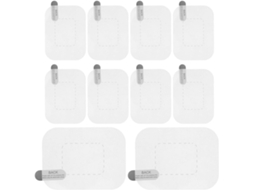 Conjunto de 10 suportes adesivos estáticos para câmeras de segurança veiculares para animais de estimação.
