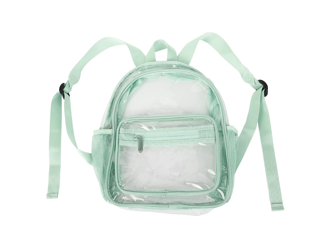 Mochila De Estudante Em Pvc Transparente À Prova Dágua, Espaçosa E Com Alças Ajustáveis. Olysi Shop