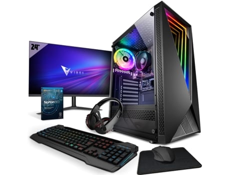 Desktop VIBOX (AMD Ryzen 3 3200G - RAM: 8 GB - 240GB SSD + 1TB HDD - AMD Radeon Vega 8)