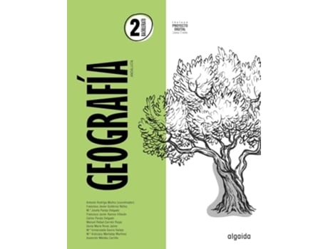 Livro Geografía 2ºbachillerato. Andalucía 2023 Da Editorial Algaida De Francisco Javier Gutiérrez Núñez, Asunción Méndez Carrillo Et Al. (espanhol)