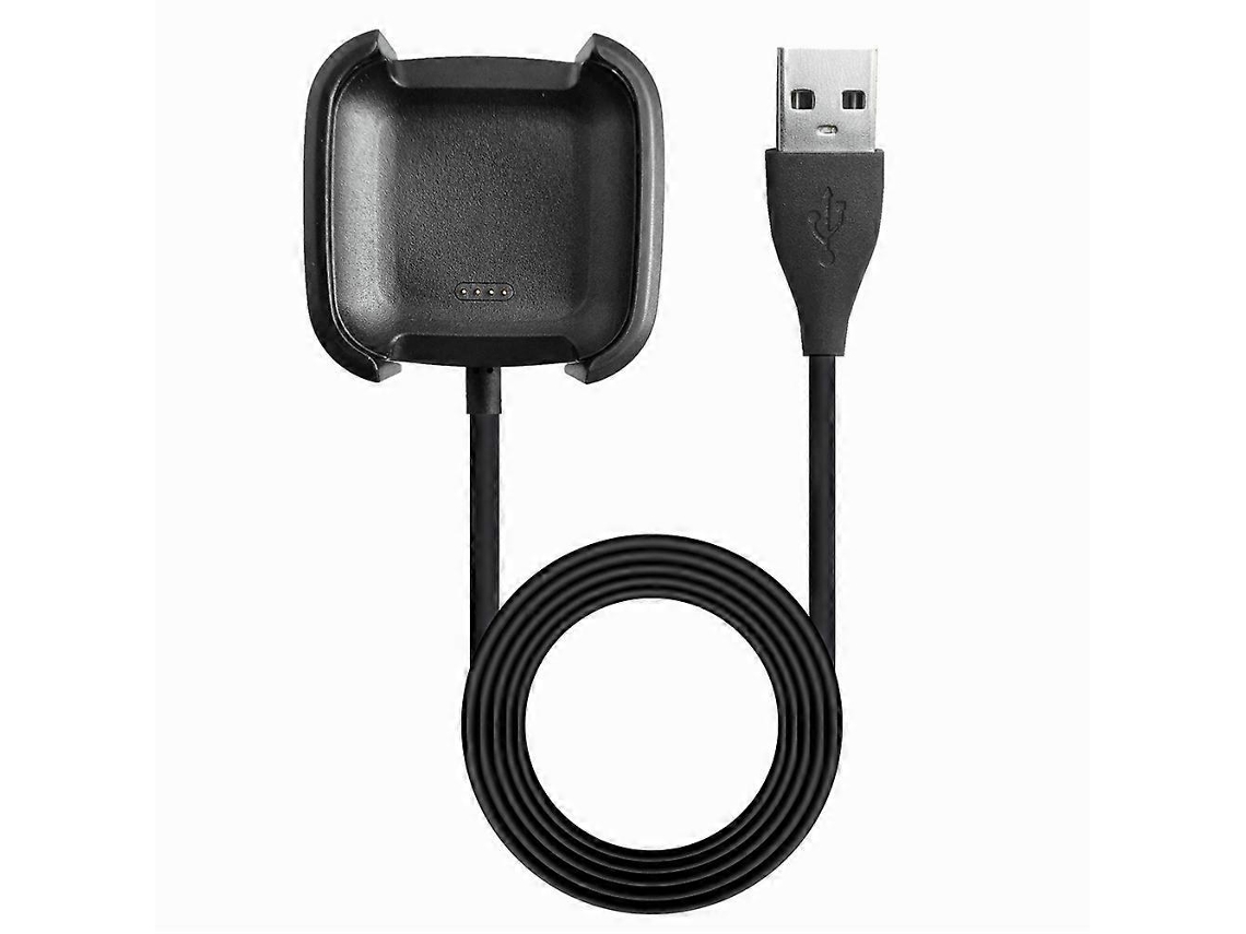 Cabo De Carregamento Usb De 100 Cm Para Relógio Inteligente Fitbit Versa 2, Compatível Com Tomada De Parede. Nostalgia88