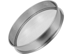 Peneira de Aço Topbathy, inox, para compostagem, malha fina (S)