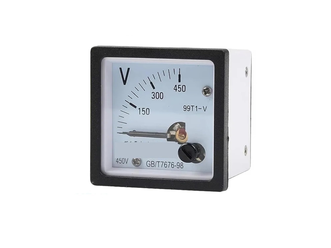 Ac99t1-v Voltímetro Analógico Para Testar Tensão, Carregador E