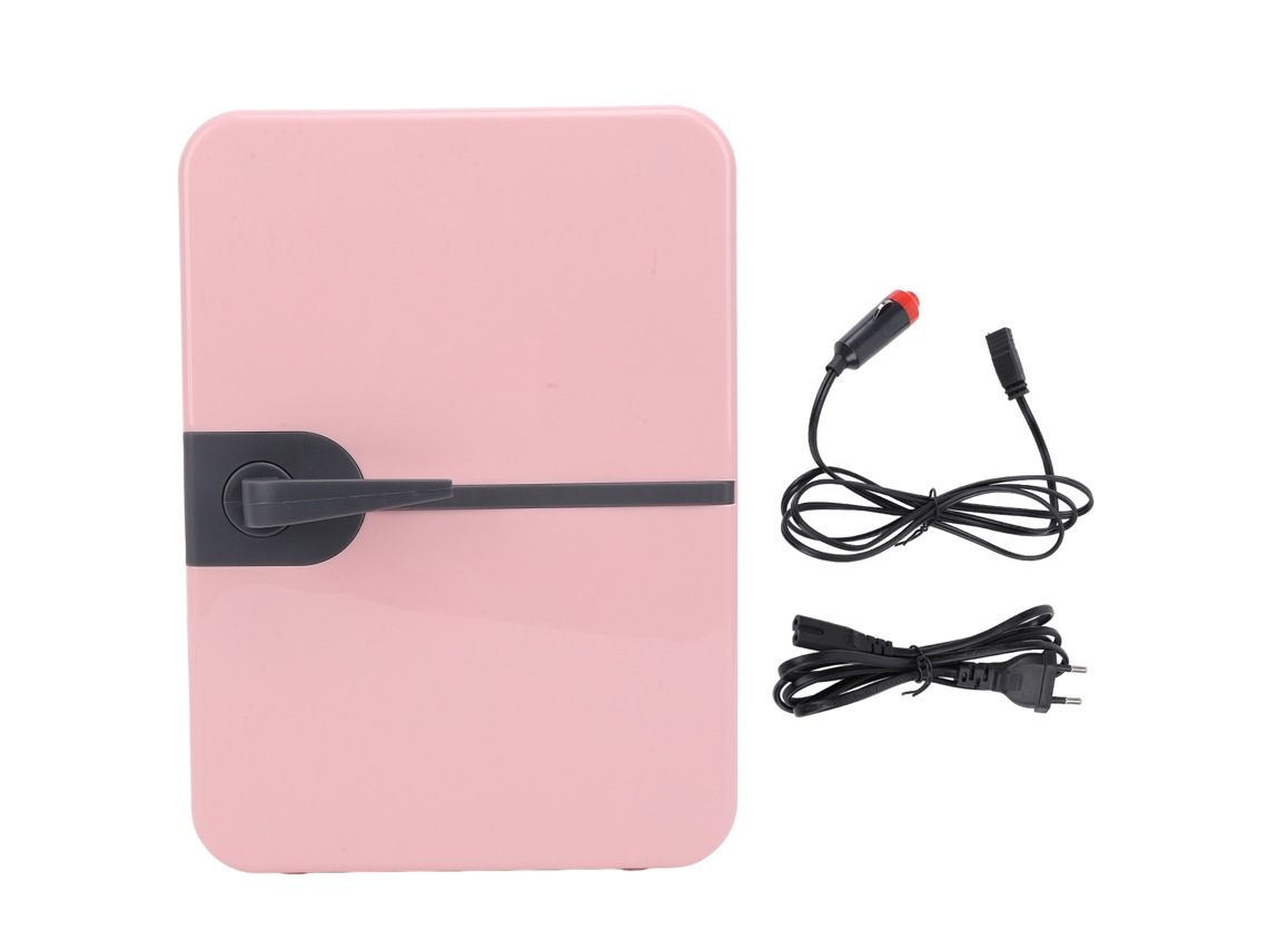 Mini frigorífico Portátil 6l para Carro e Casa Geladeira com Resfriamento e Aquecimento Eu Plug | S/MARCA