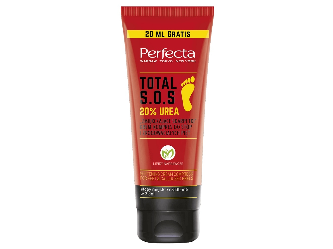 Creme Complexo Para Pés Total S.o.s Com 20 De Ureia, 120ml Perfecta