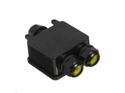 Conector De Cabo À Prova D'água Ip68, Caixa De Junção Elétrica Externa 3 Vias, Conector De Fio Cabo Plástico, Prensa, Cabo