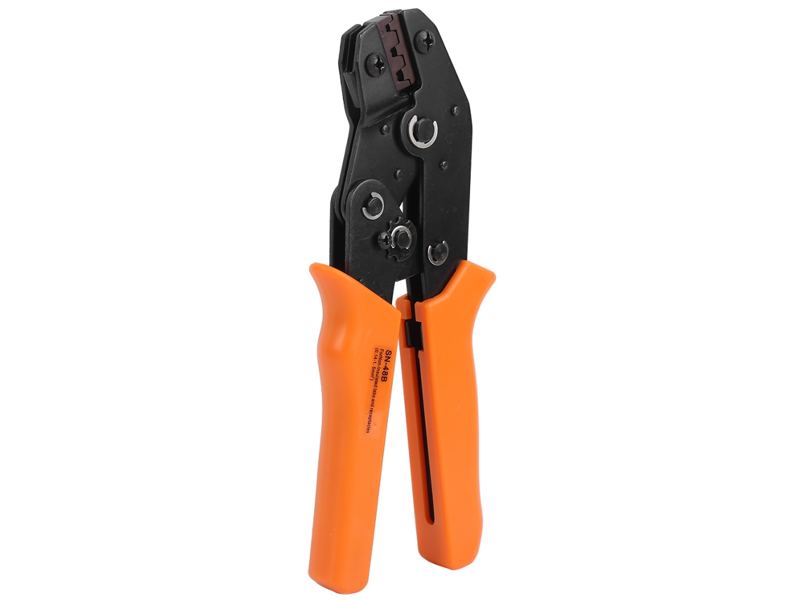 Ferramenta De Crimpar Sn‑48b Com Conectores Spade