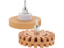 Roda Removedora De Adesivo, 2 Peças – 4 Polegadas Dentada 25mm 3,5 Sólida 88mm