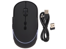 Mouse Gamer LAXISCREED (sem Fio 2.4g 3200dpi Iluminação Rgb)