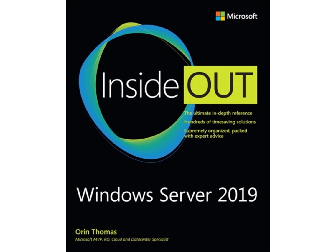 Livro Windows Server 2019 Inside Out de Orin Thomas (Inglês)