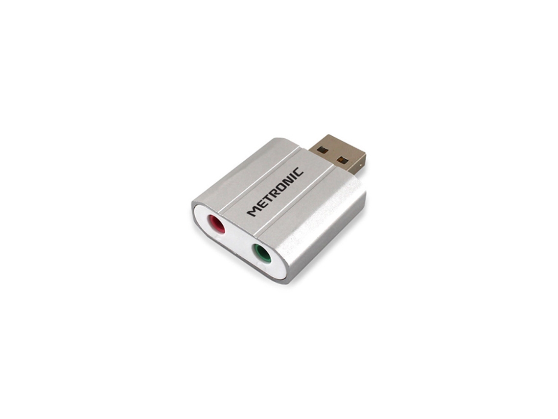 Metronic Adaptador Audio Usb Stereo