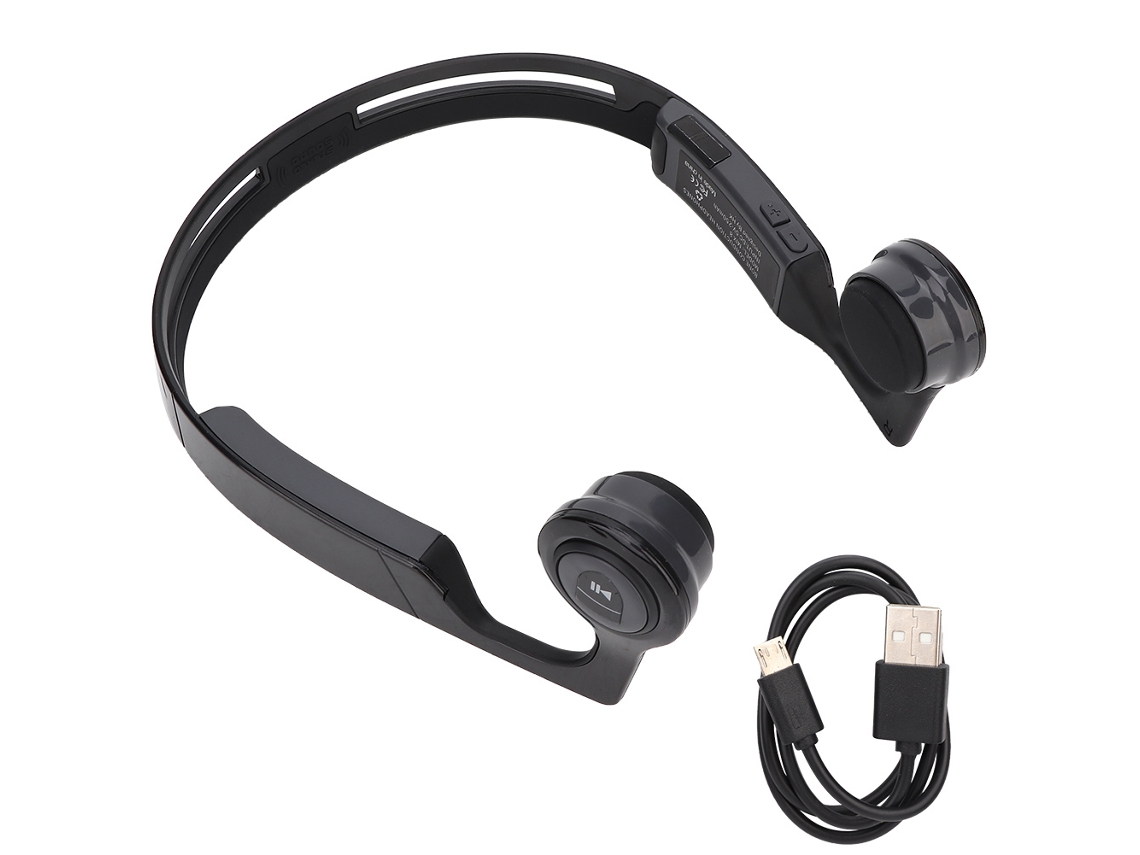 Fones de condução óssea Bluetooth EOOCOO (cancelamento de ruído)