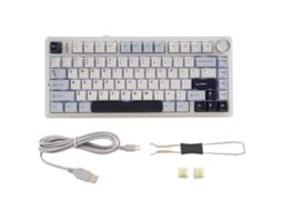 Teclado F75/80 Bluetooth Sem Fio Mecânico