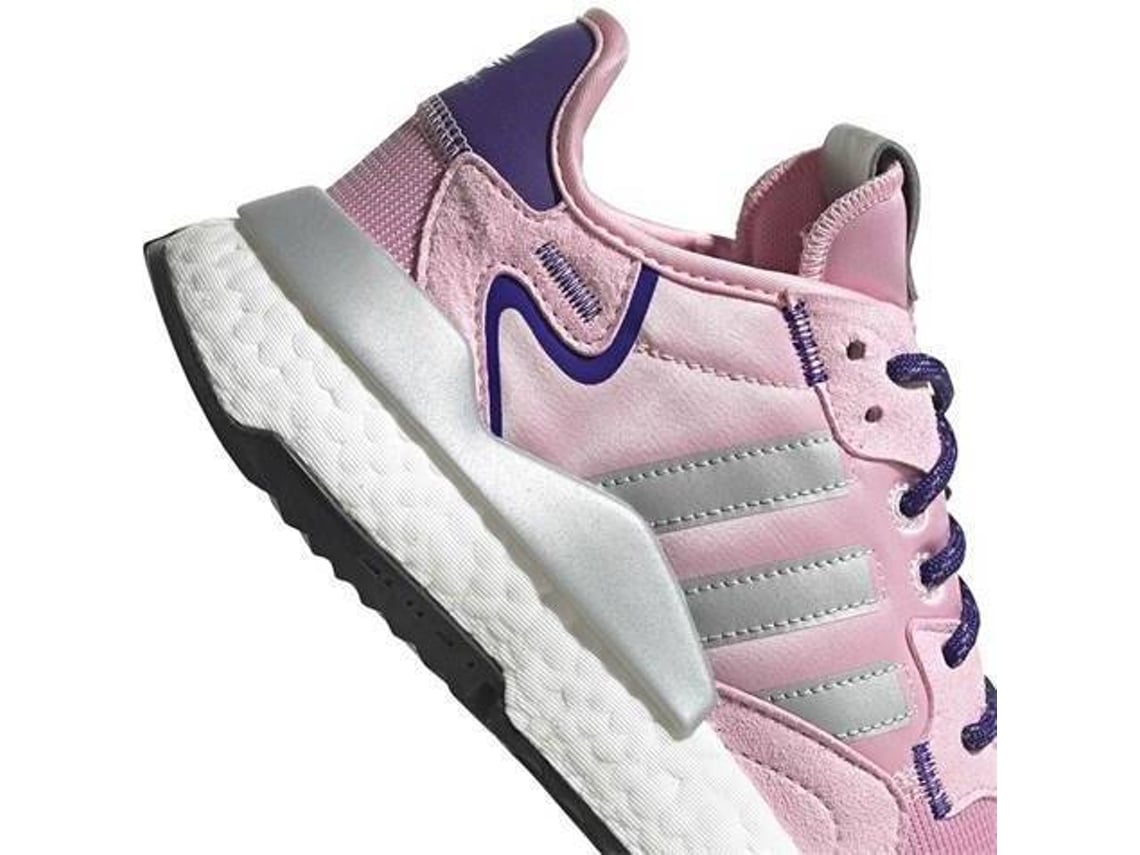 T nis ADIDAS Nite Jogger W Mulher 38 Cinzento e Rosa Worten.pt