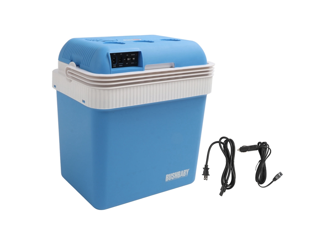 Coolbox Eléctrica Portátil de 24l para Viagem e Casa, com Alça e Função de Resfriar/Aquecer Azul LAXISCREED